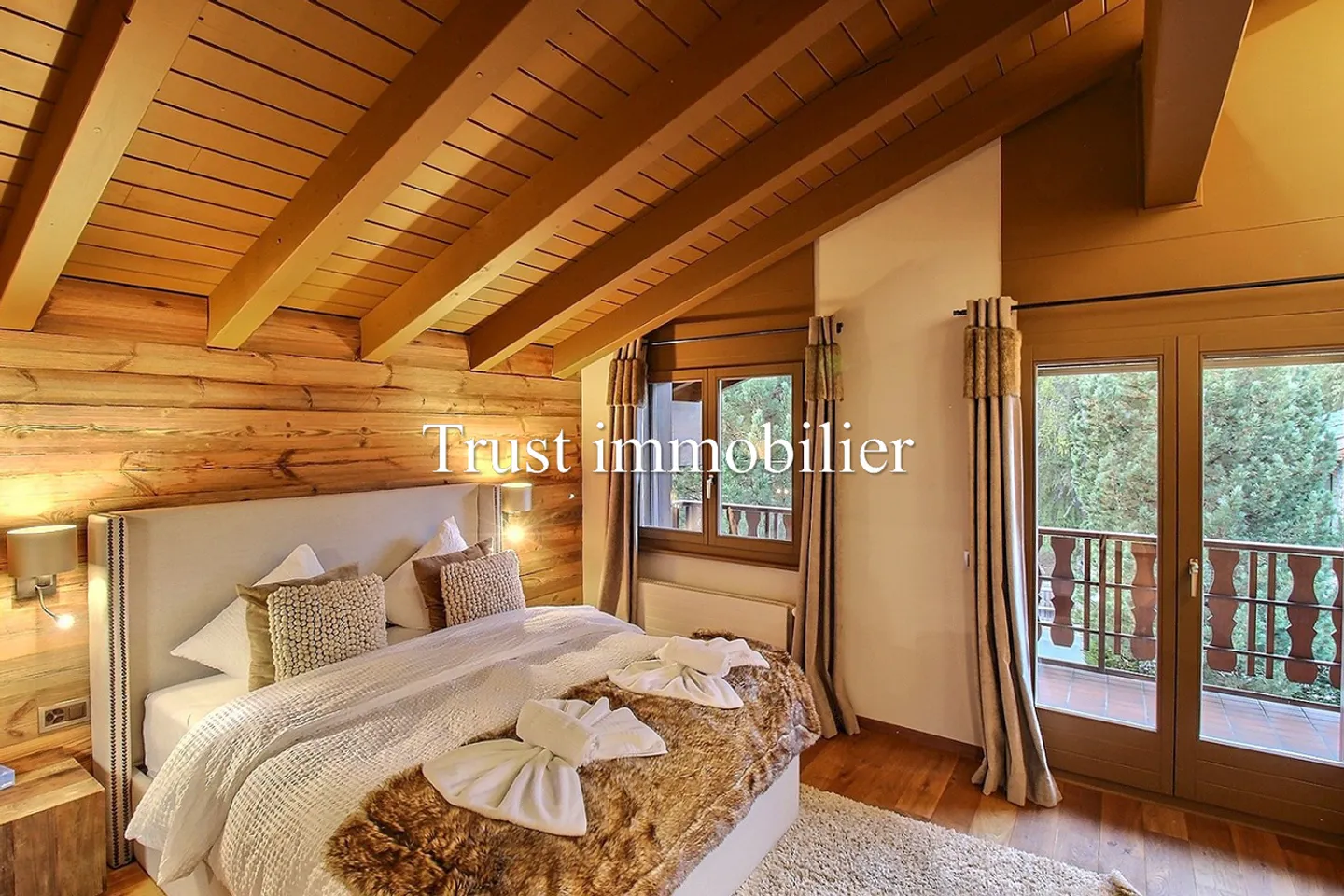 Incredible 4.5 room penthouse for rent, near Crans center - Photo 12 of 13