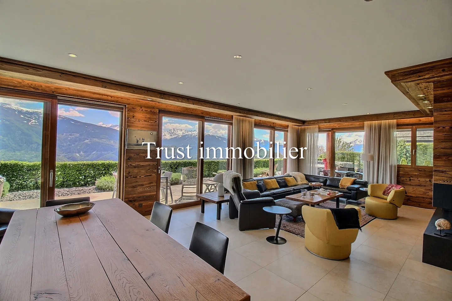 Chalet d'eccezione con vista panoramica a Sergnou, Lens - Foto 4 di 13