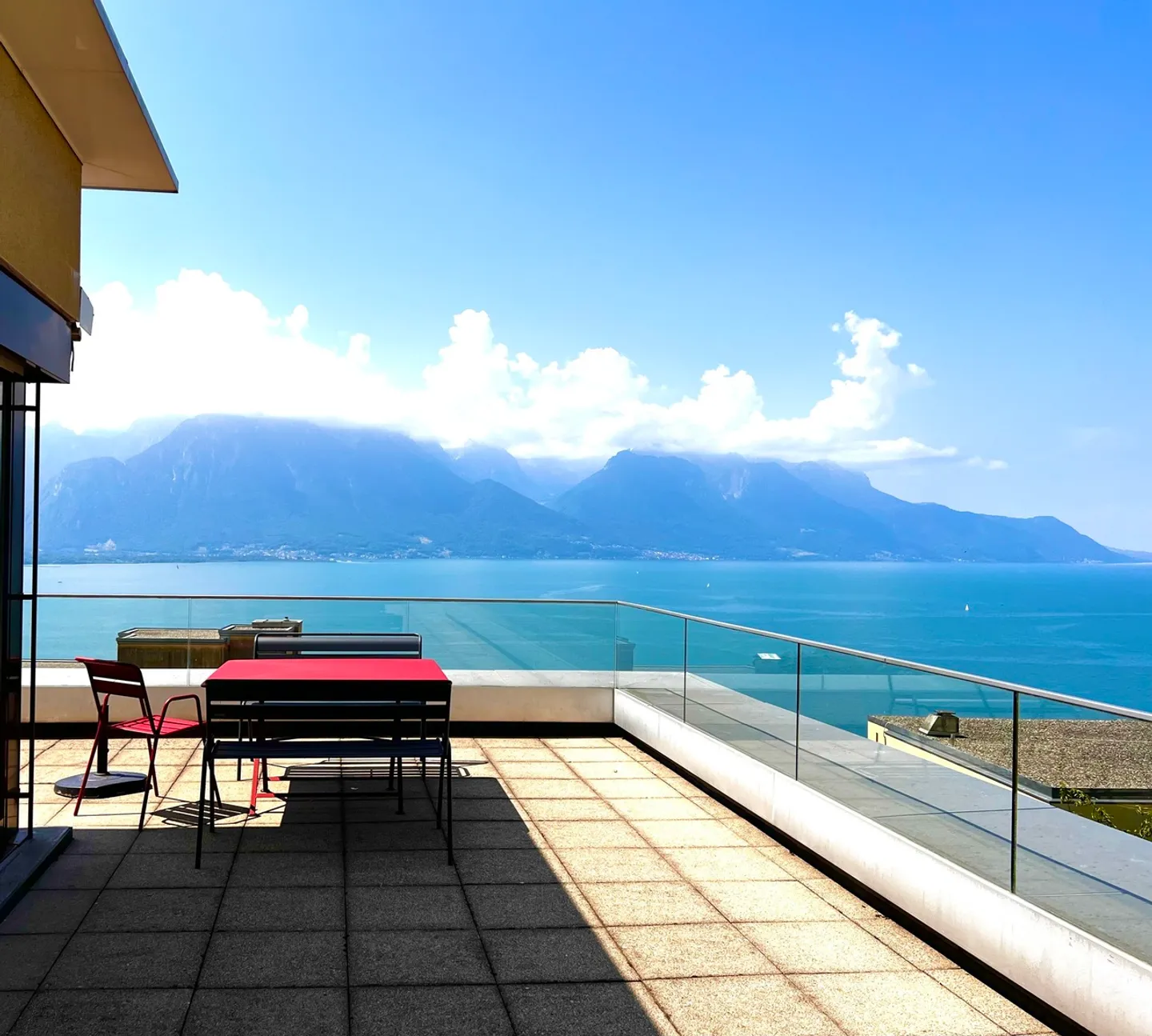 6028 Geräumige Penthouse-Wohnung in Montreux: Panoramablick und große Terrasse - Foto 12 von 13