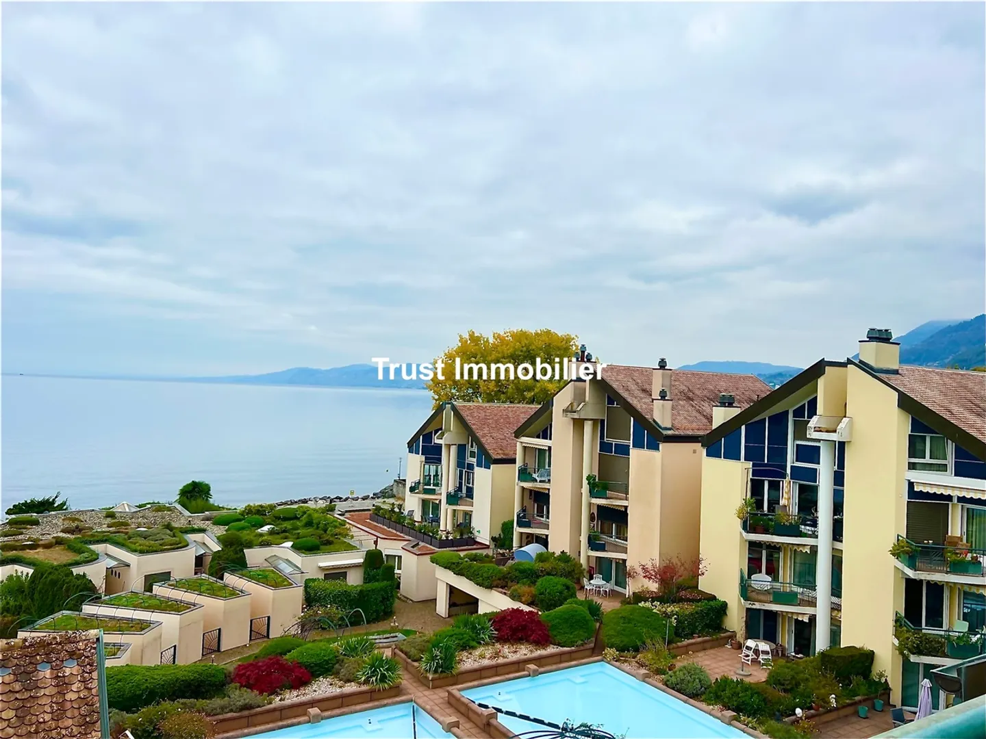 6023. Duplex-Penthouse-Wohnung mit atemberaubendem Blick in Villeneuve - Foto 1 von 13