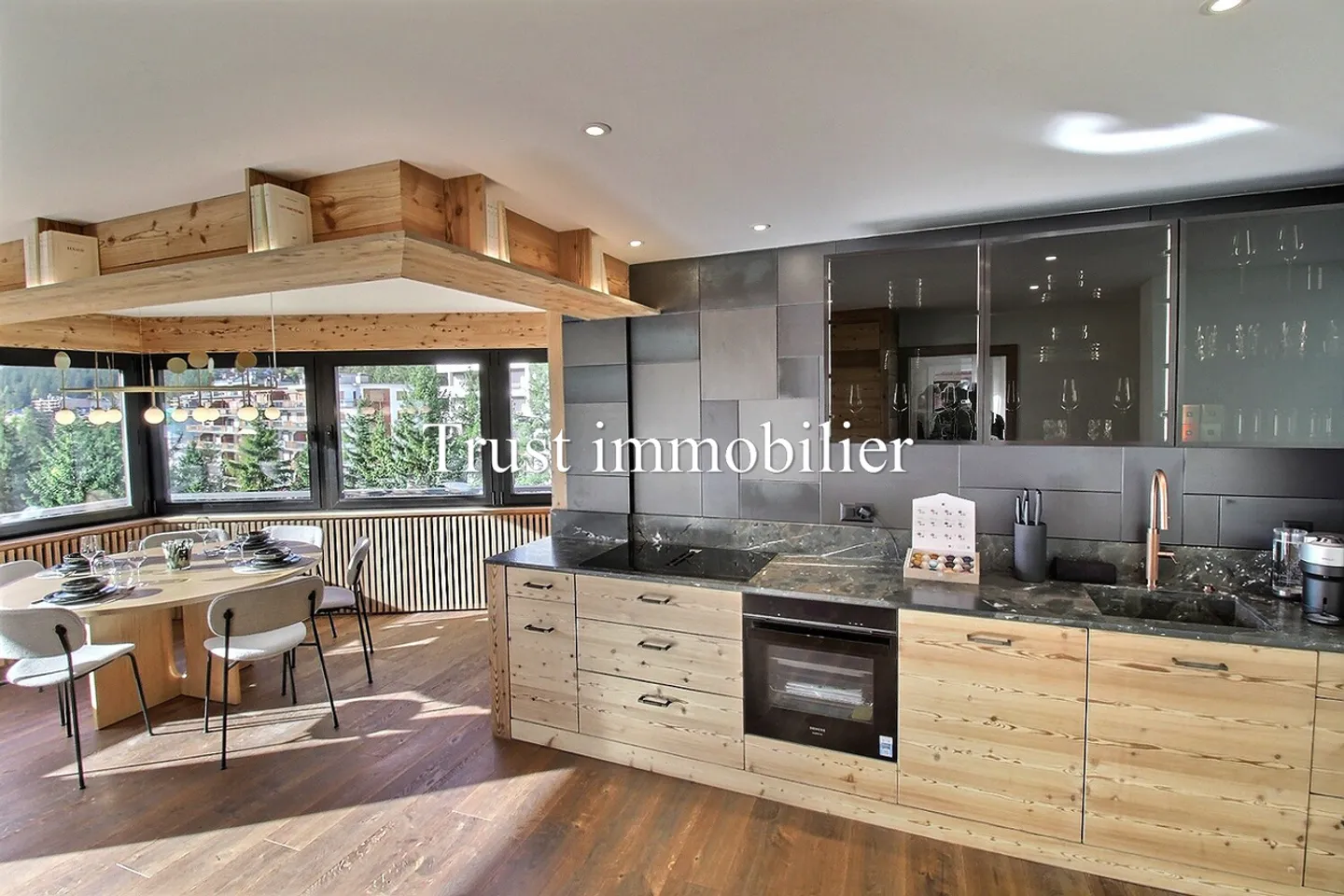 Außergewöhnliches Penthouse im Herzen von Crans - Foto 7 von 13