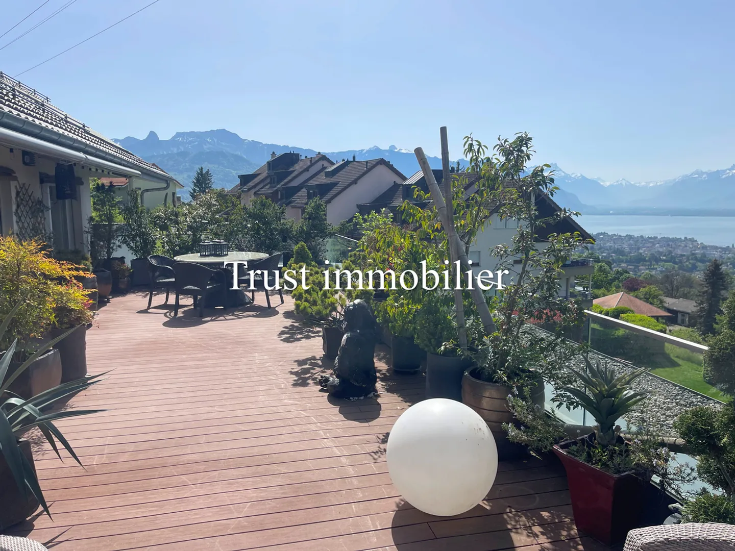 5058. Geräumige Duplexwohnung - Panoramablick auf den See und die Berge, Vevey - Foto 4 von 13