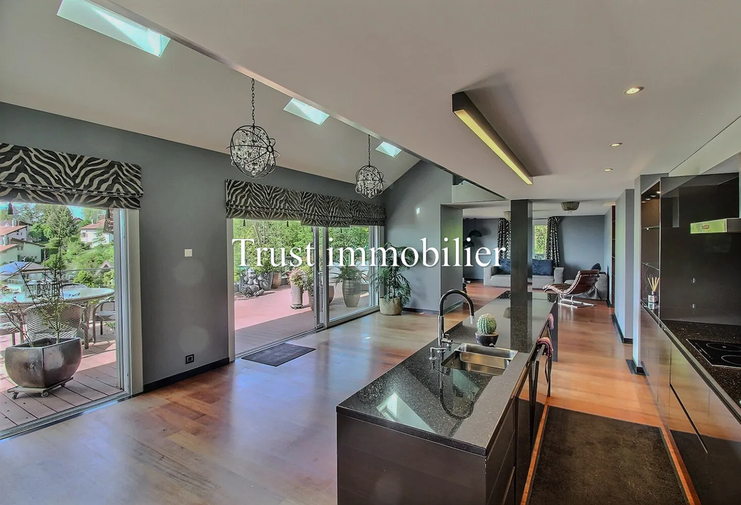 5058. Spacious duplex - Panoramic view of lake and mountains, JONGNY - Photo 6 of 13