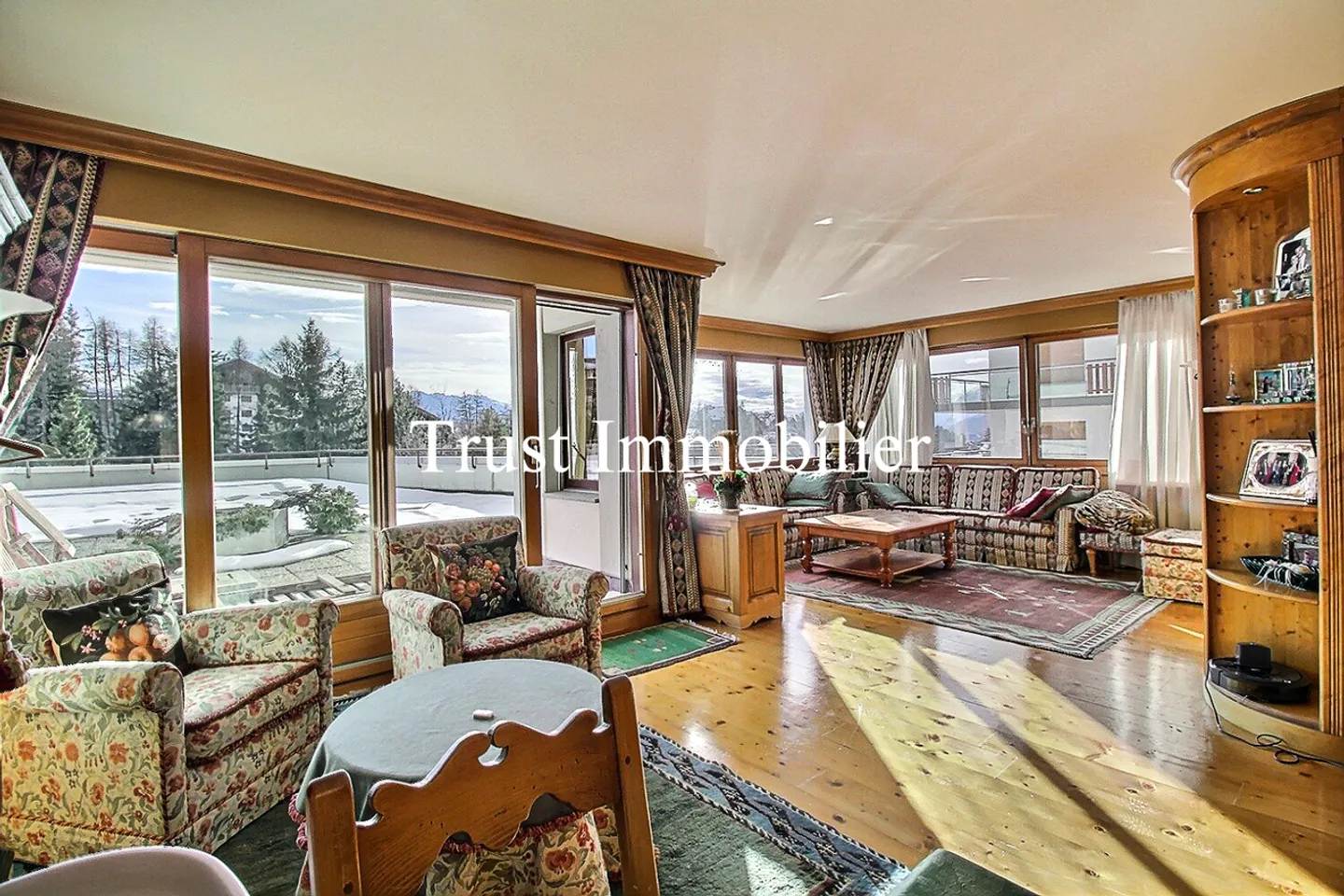 5009. Crans Zentrum. 5,5 Zimmer Wohnung - Foto 6 von 13