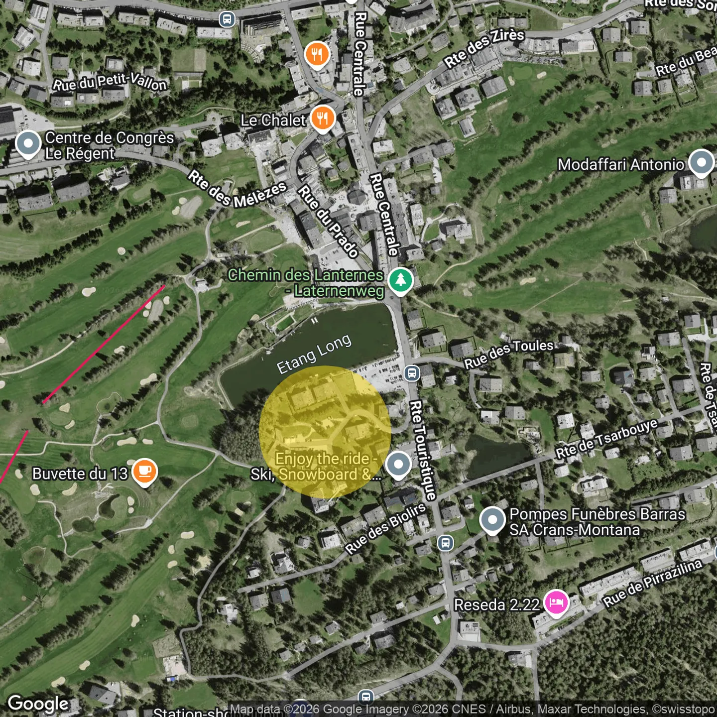 2000. Wunderschöne 2,5 Zimmer im Zentrum von Crans - Foto 11 von 12