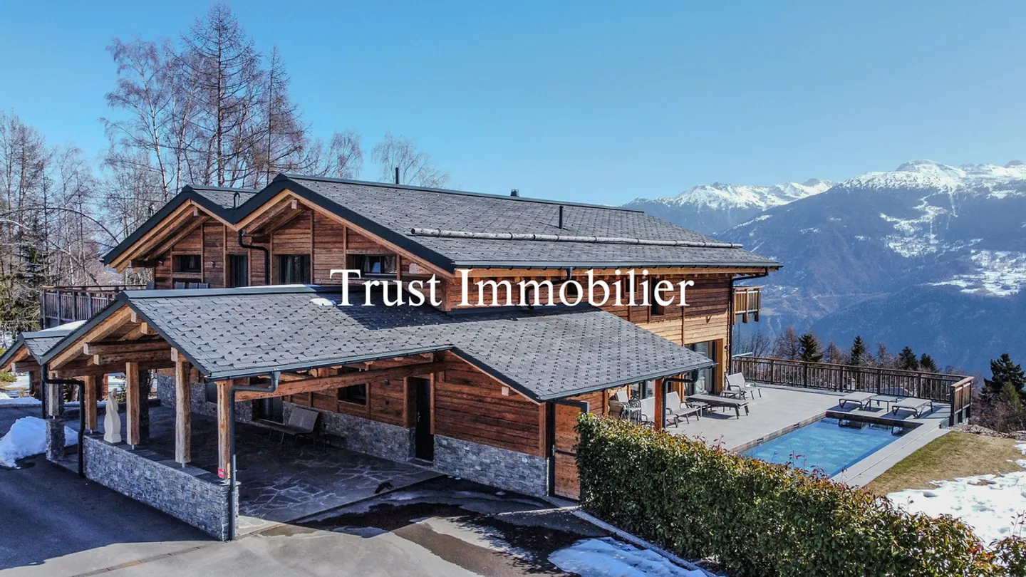 Chalet de Luxe avec Vue Montagne - Photo 12 sur 13