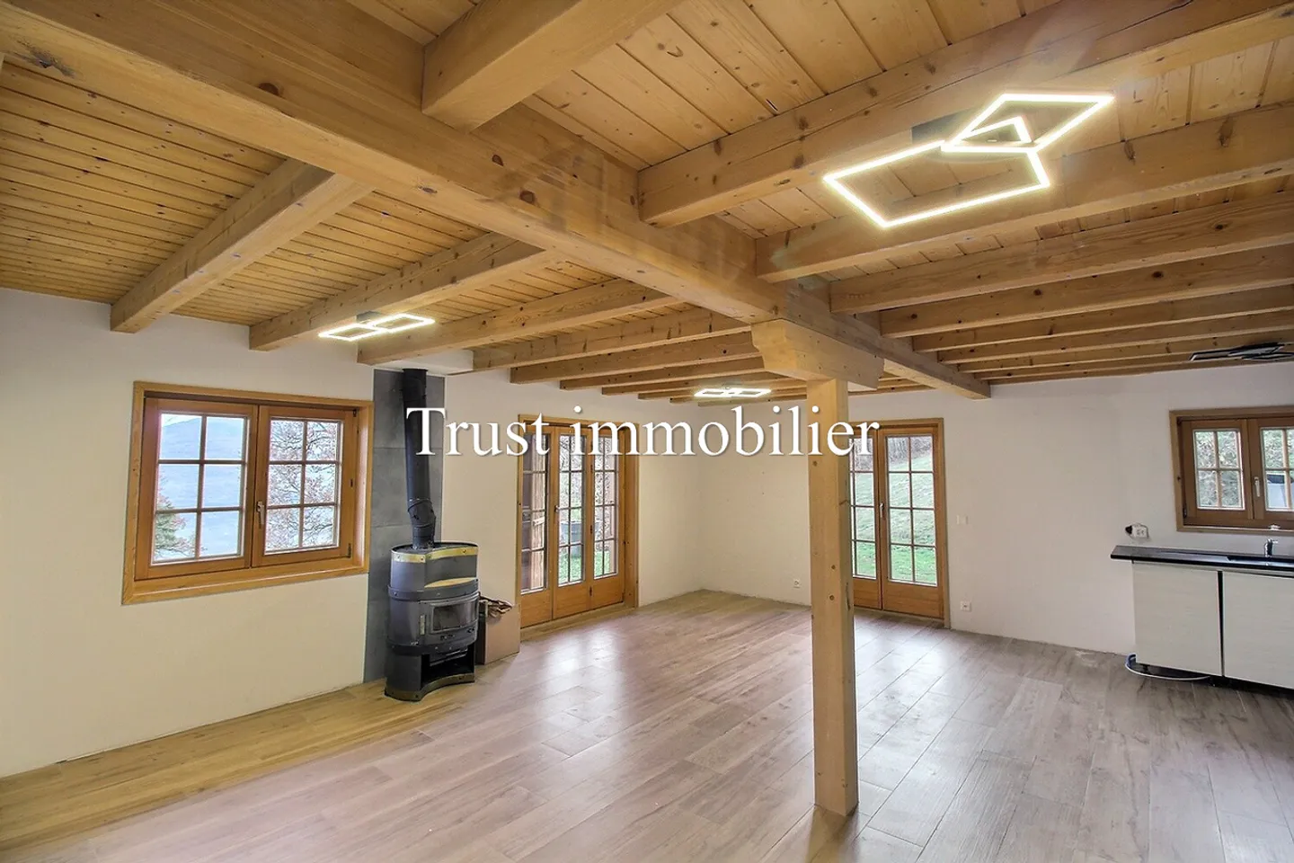 Stunning view and guaranteed charm for this renovated chalet - Photo 3 of 9