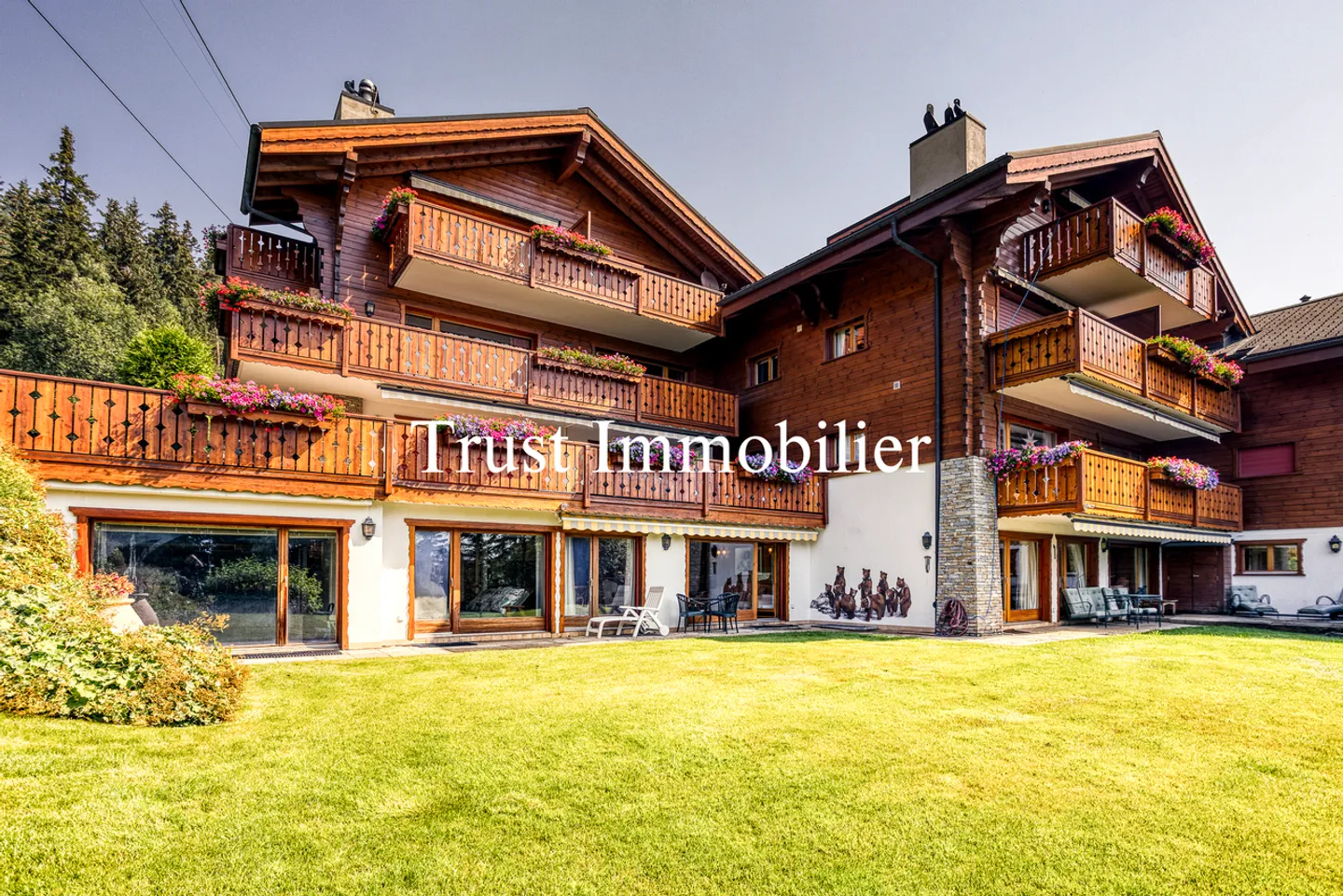 Außergewöhnliches SKI IN/OUT Apartment im Zentrum von Crans - Foto 6 von 13