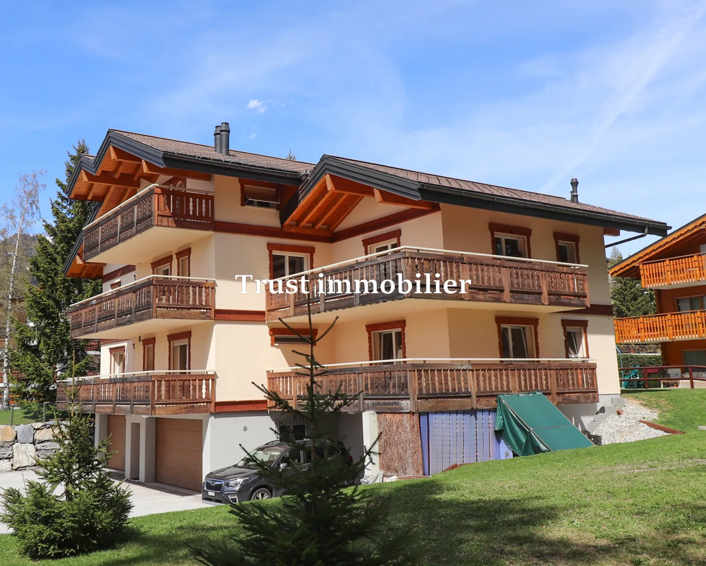 Chalet près du golf à Crans-Montana - Photo 1 sur 13