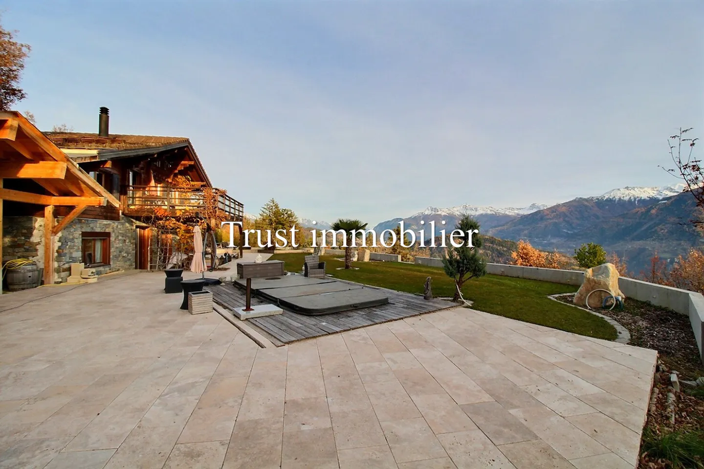 Panoramablick und garantierte Ruhe für dieses Chalet - Foto 4 von 9