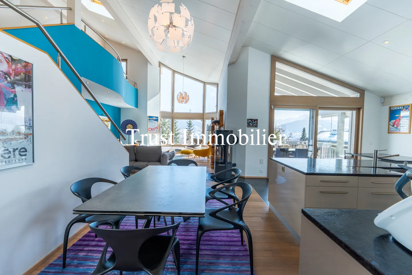 Chalet contemporain avec vue alpine - Photo 8 sur 13