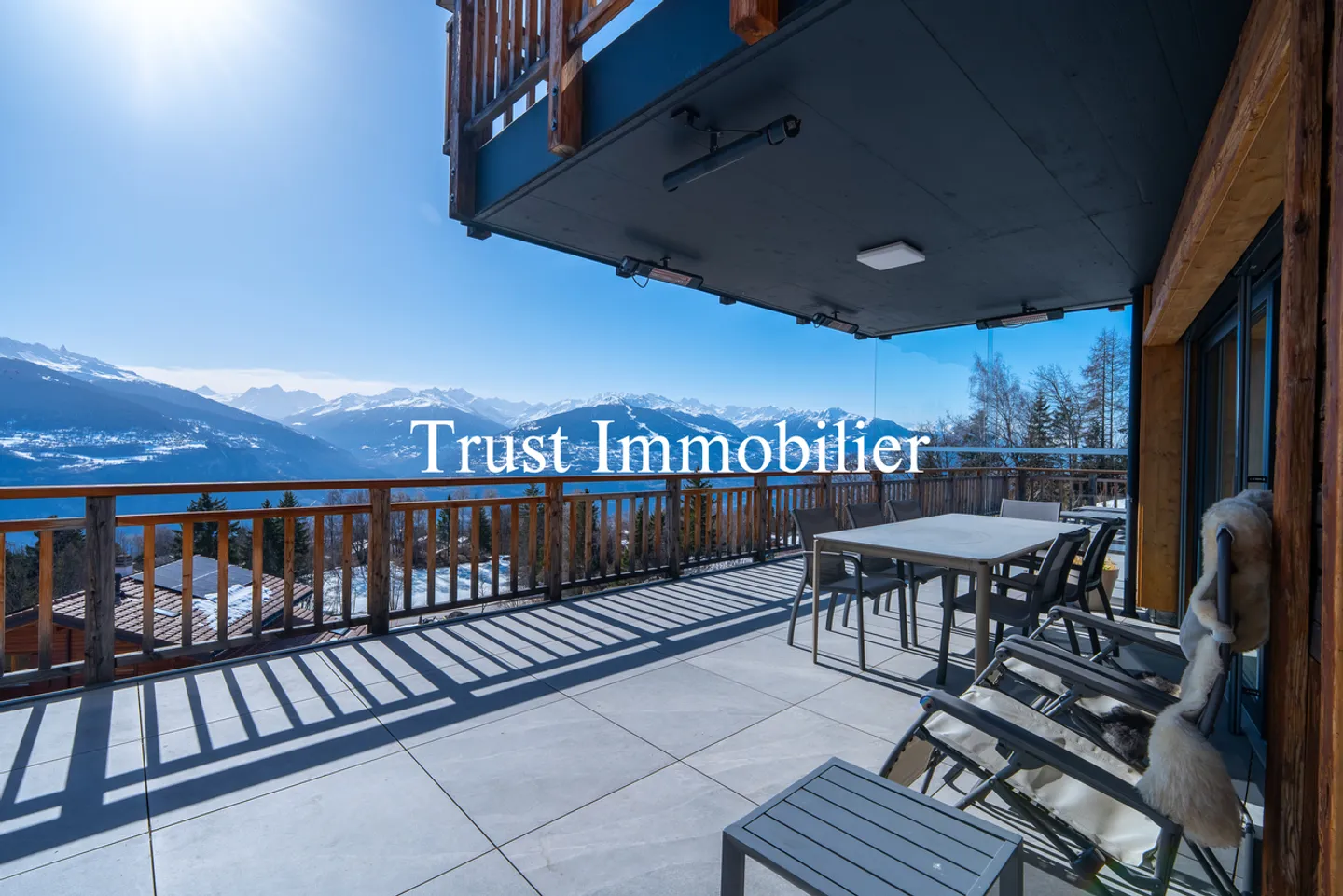 6014. Exceptional Chalet in Arbaz - Strength and Elegance Facing the Mountains - Photo 6 of 13