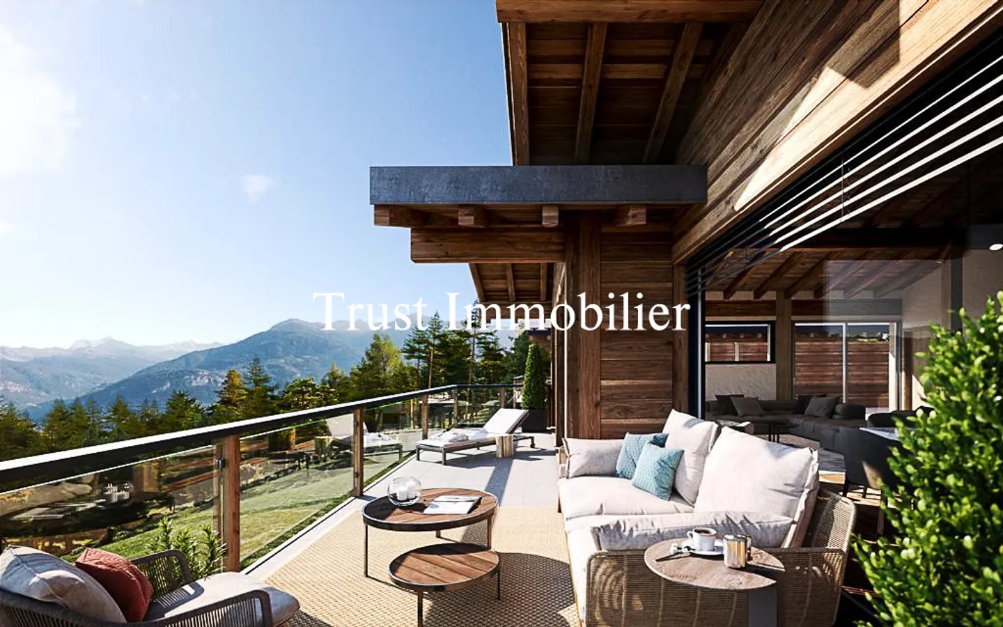6033. Sublime Chalet neuf à Bluche - Foto 6 von 8