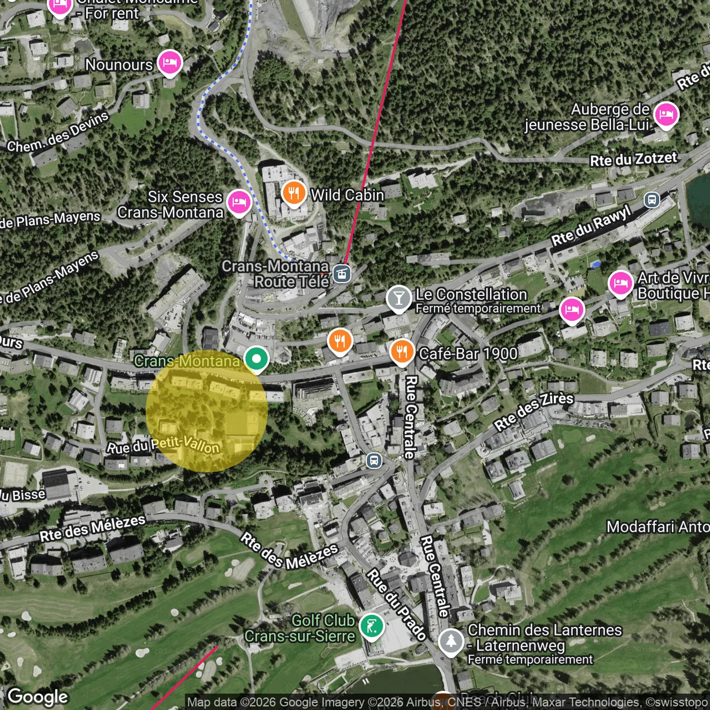 2002. Luxueux 2.5 pcs, au calme et au Centre de Crans - Photo 10 of 11