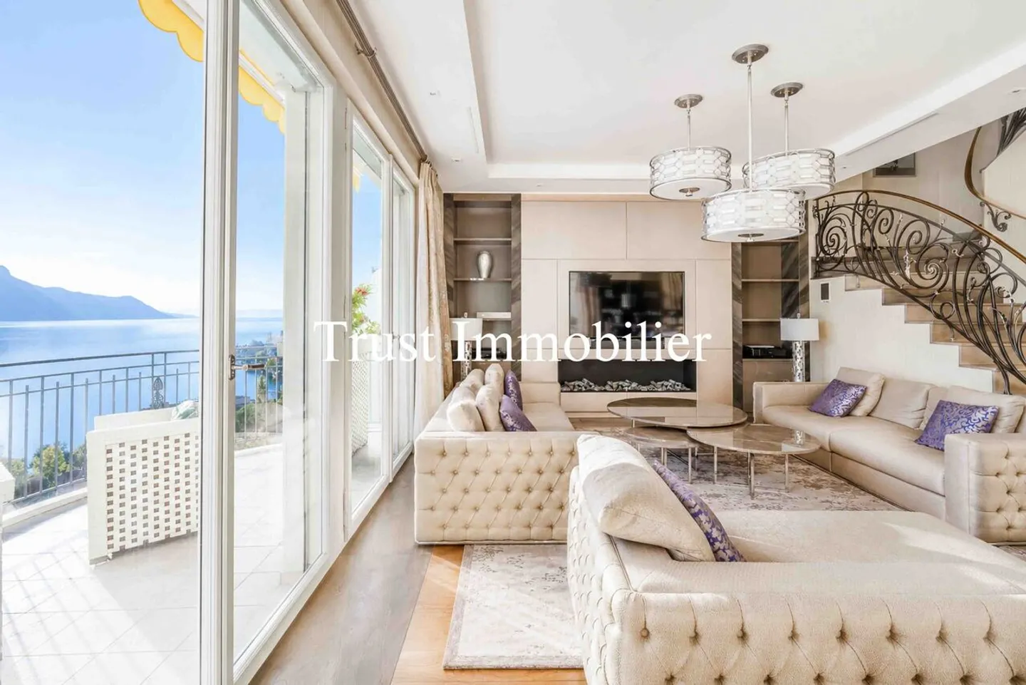 Außergewöhnliches Penthouse im Herzen von Montreux - Foto 9 von 13