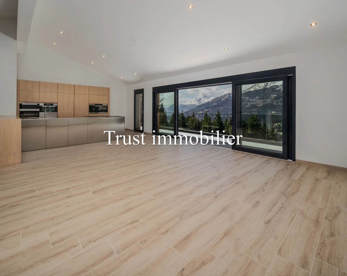 6018. Chalet neuf. Magnifique vue - Foto 2 von 13