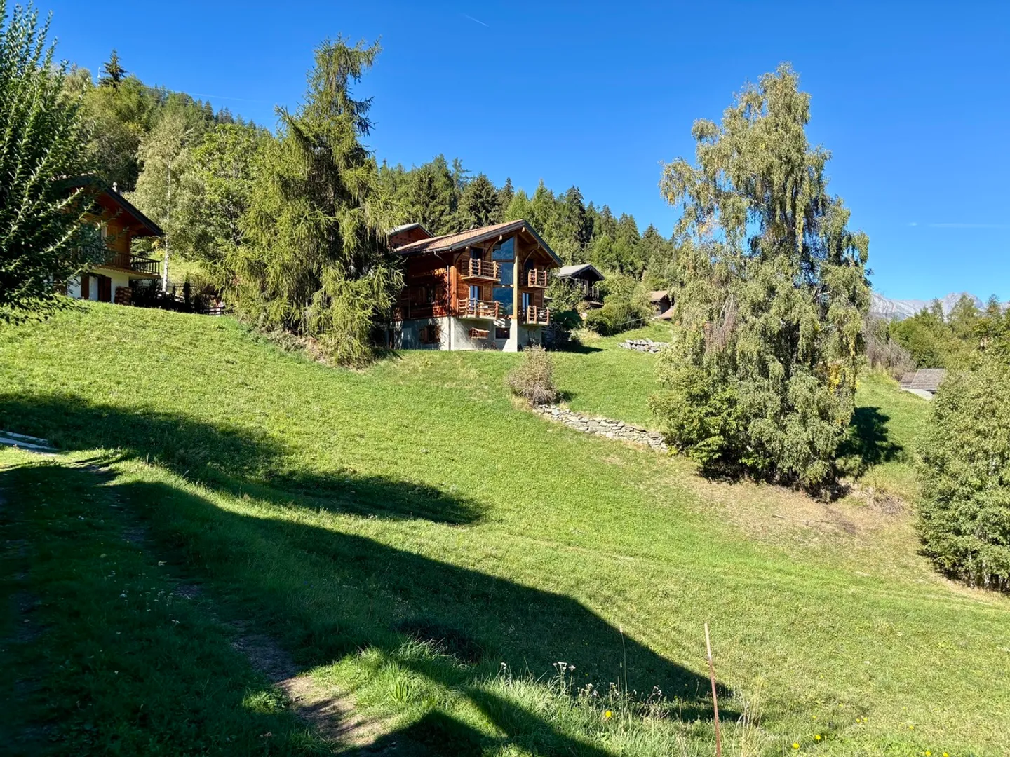 Large plot ready to accommodate your future chalet in La Tzoumaz - Photo 4 of 6