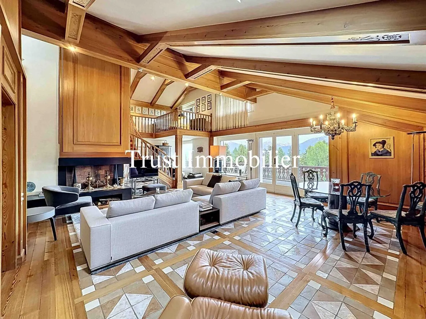 RARE. 9.5 pcs for rent in a natural setting, just steps from the Crans Center - Photo 7 of 13