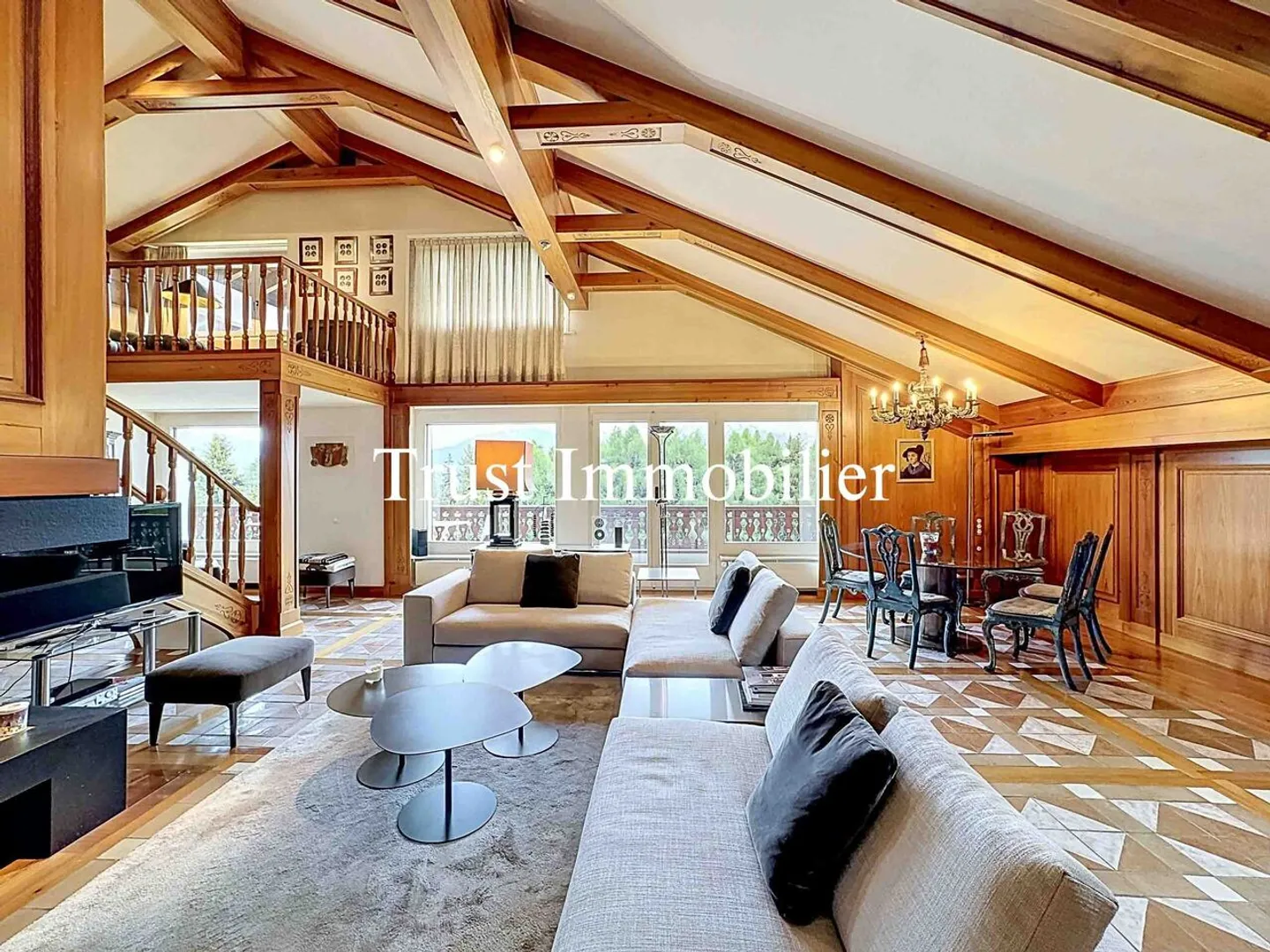 RARE. 9.5 pcs for rent in a natural setting, just steps from the Crans Center - Photo 8 of 13