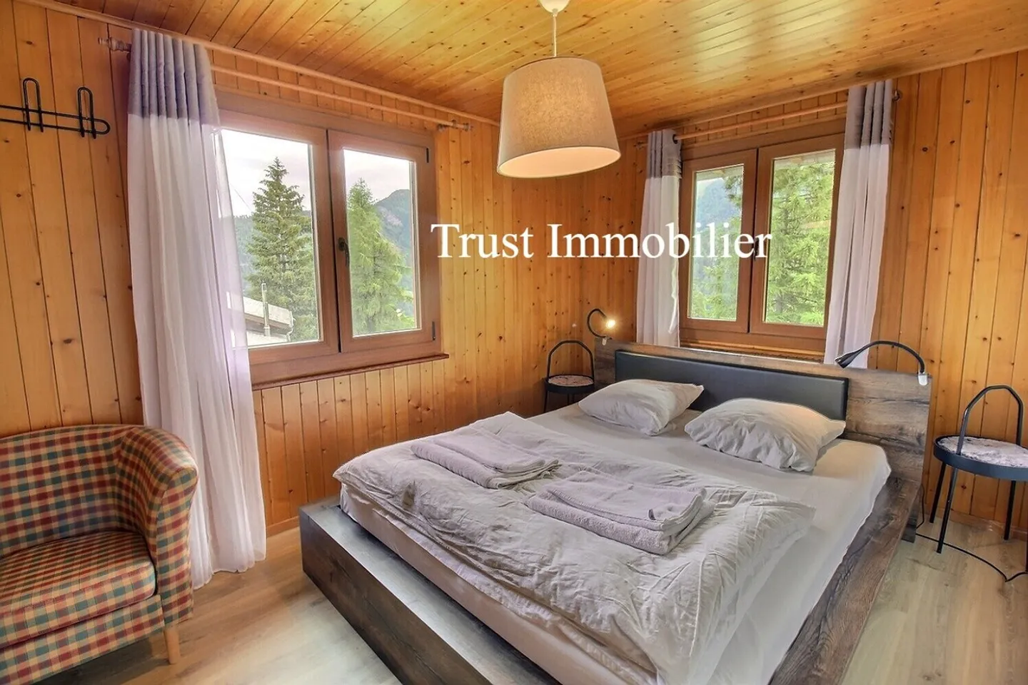5,5-Zimmer-Chalet, ein wahres alpines Refugium im Herzen von La Tzoumaz - Foto 4 von 13