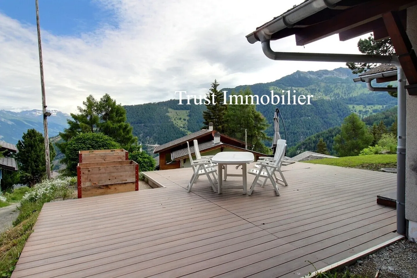 5,5-Zimmer-Chalet, ein wahres alpines Refugium im Herzen von La Tzoumaz - Foto 11 von 13