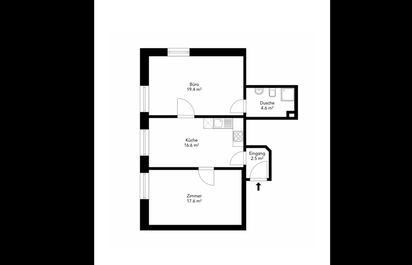 Two well-maintained apartments with long-term tenants - in building rights - Photo 4 of 10