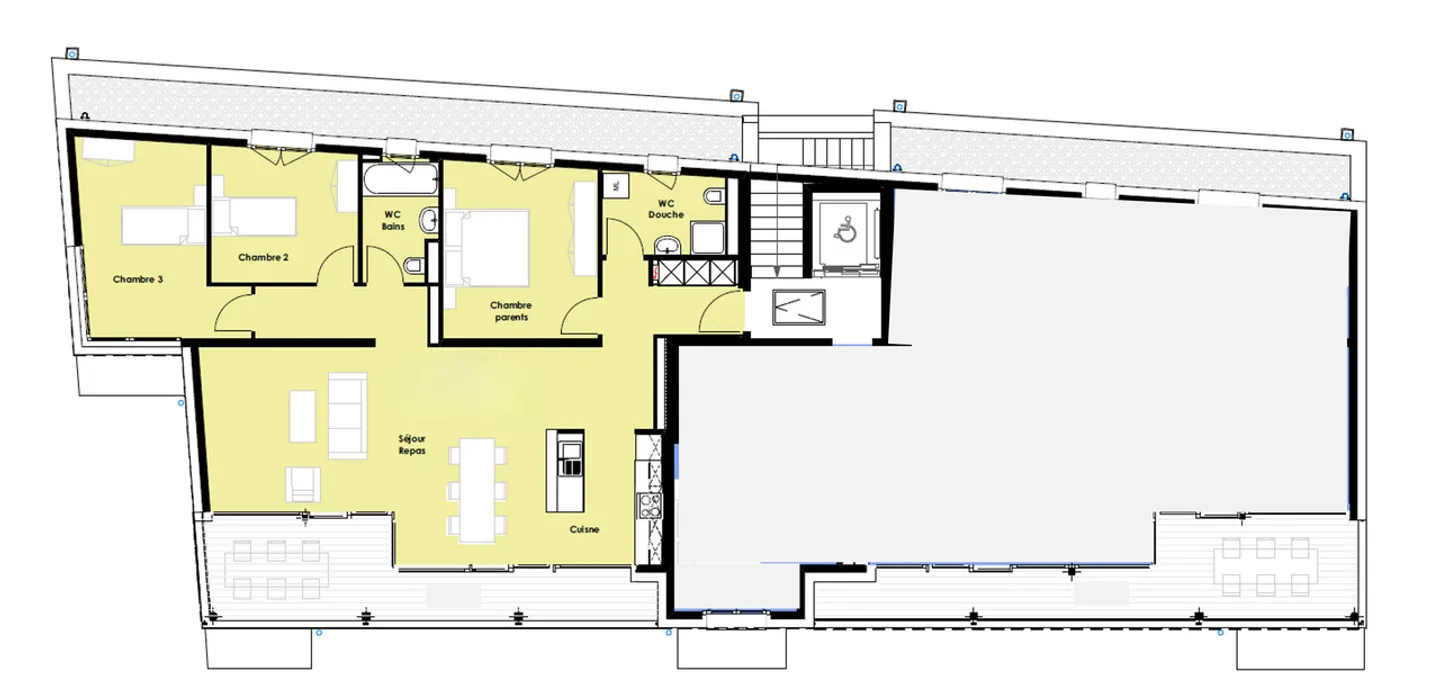 4.5 rooms - Attic - Chemin des Barrières - Photo 9 of 9