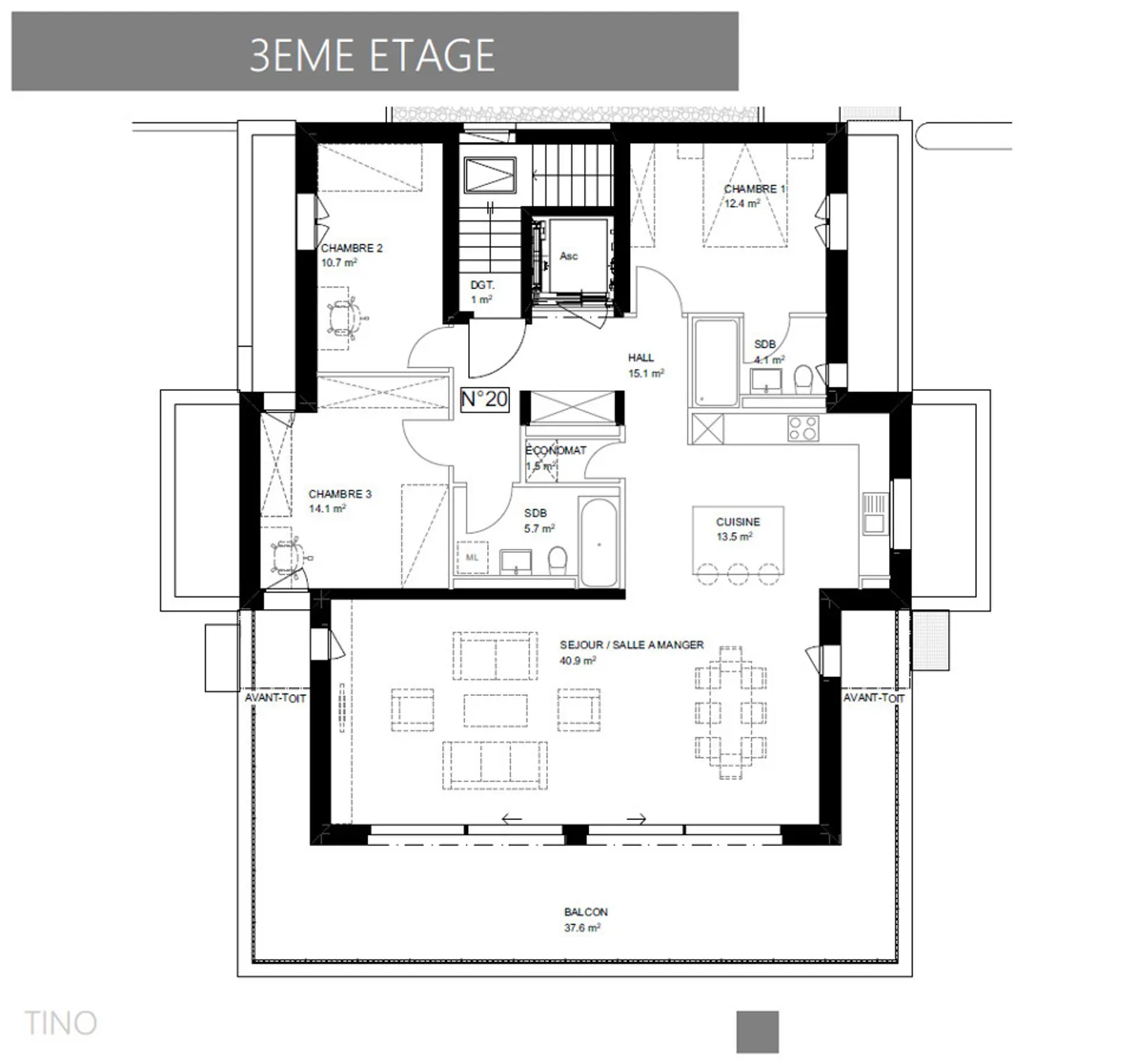 DACHGESCHOSS MIT 4,5 ZIMMERN - NEUE PROMOTION - Foto 2 von 2