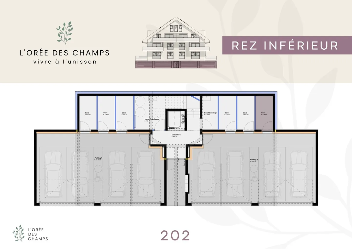 Dans immeuble neuf, appartement 3,5 pces au 2ème étage - Photo 1 sur 13