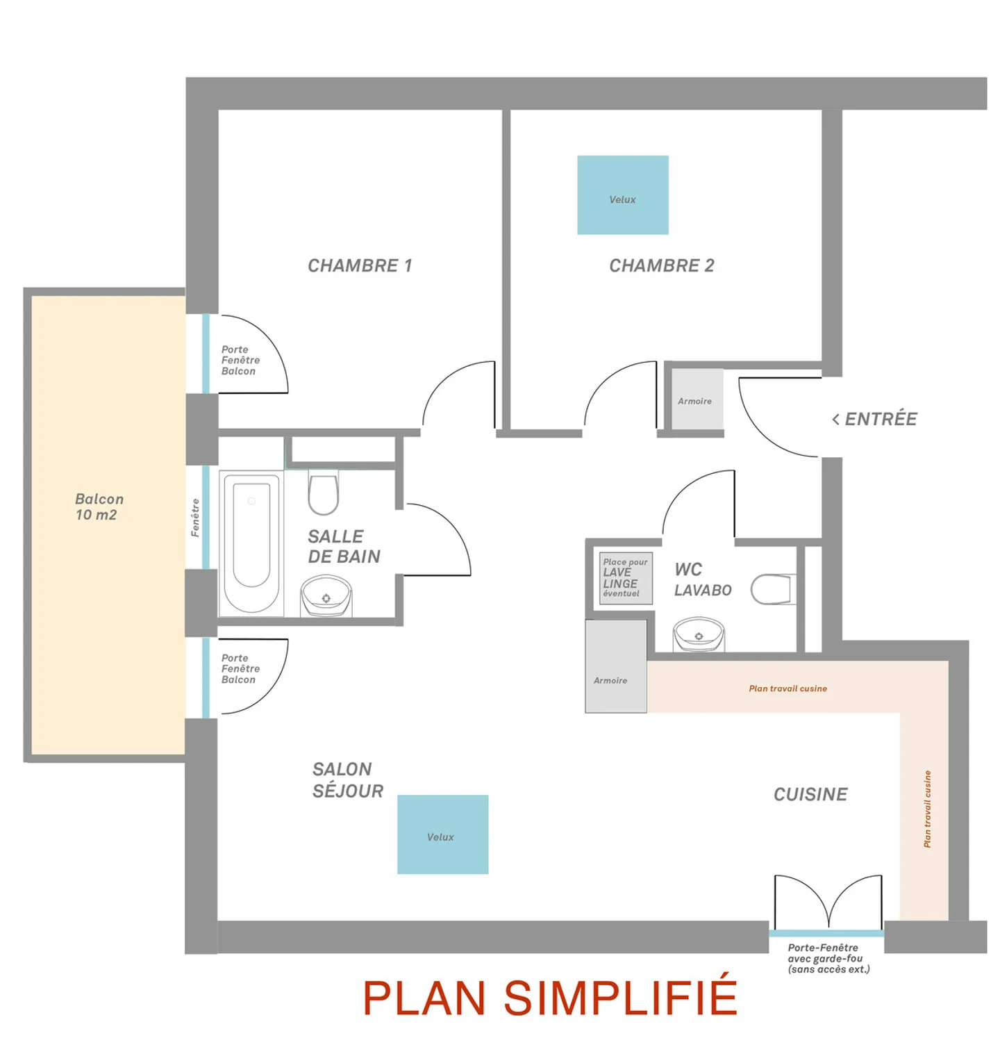 Dans immeuble très récent, 3,5 pces avec balcon et garage - Photo 10 sur 10