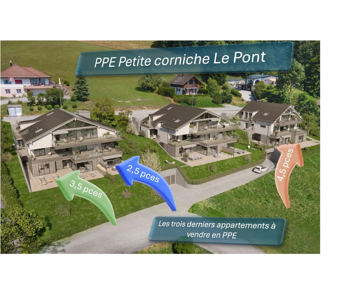 Appartement Charmant près du Lac Joux - Photo 1 sur 7