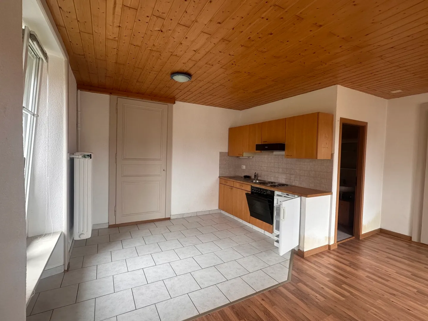 Schönes Studio in gutem Zustand zur Miete in Le Sentier. - Foto 2 von 4