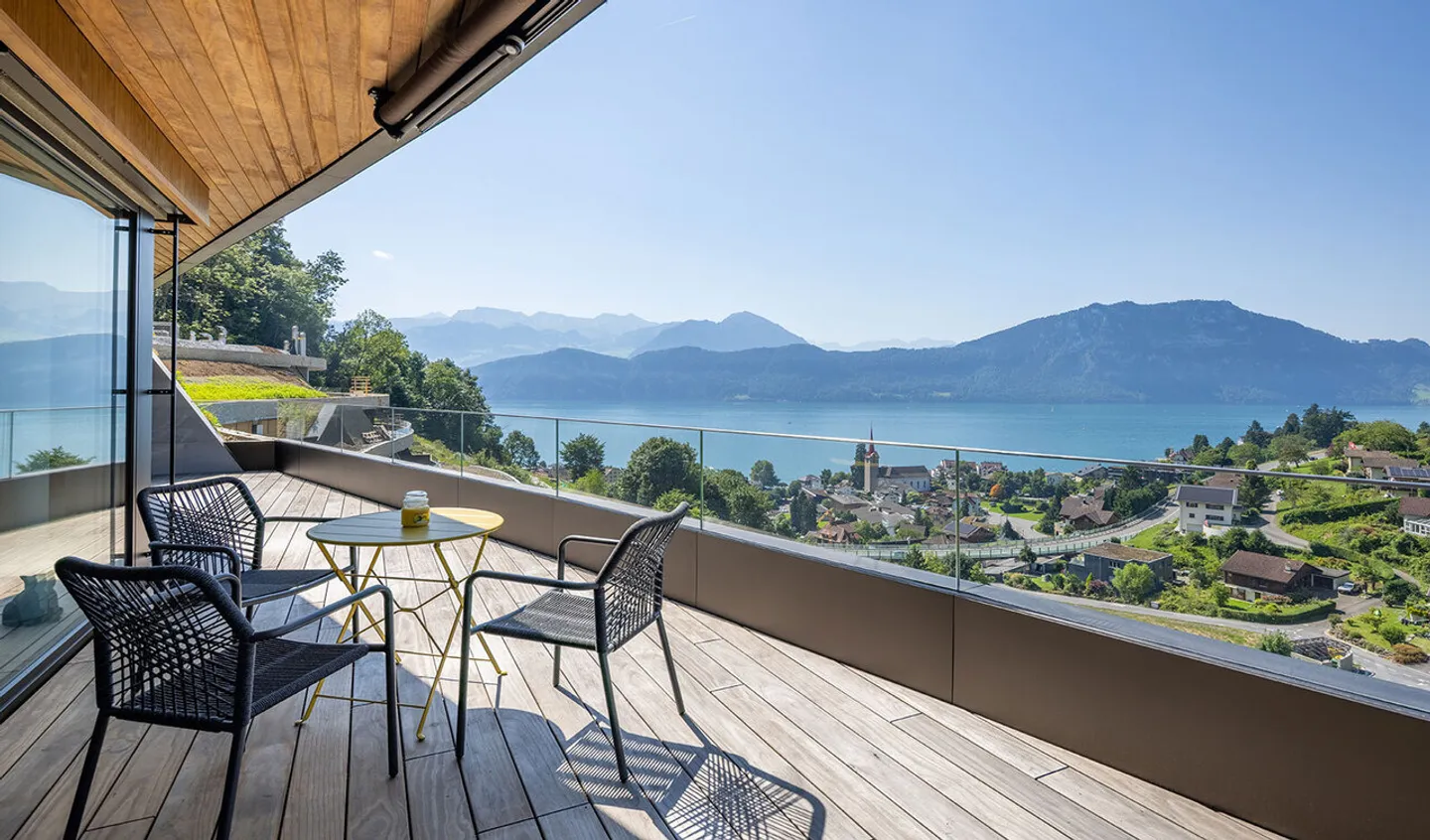 Luxus Attikawohnung mit Aussicht - Foto 8 von 9