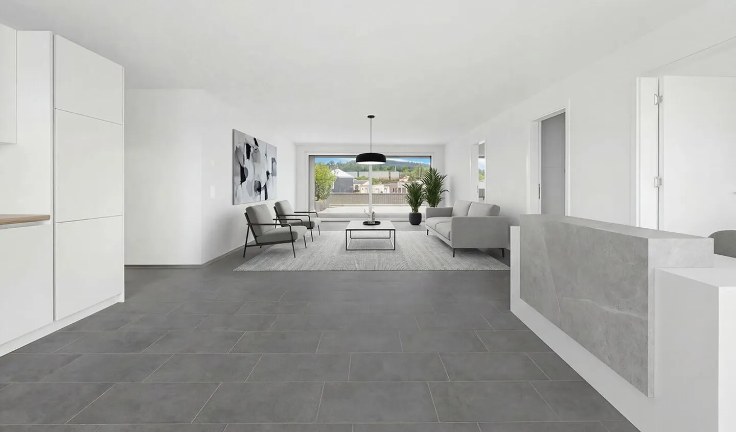 Première occupation : Espace de bureau / cabinet moderne avec terrasse et vue sur le Pilatus - Photo 1 sur 6