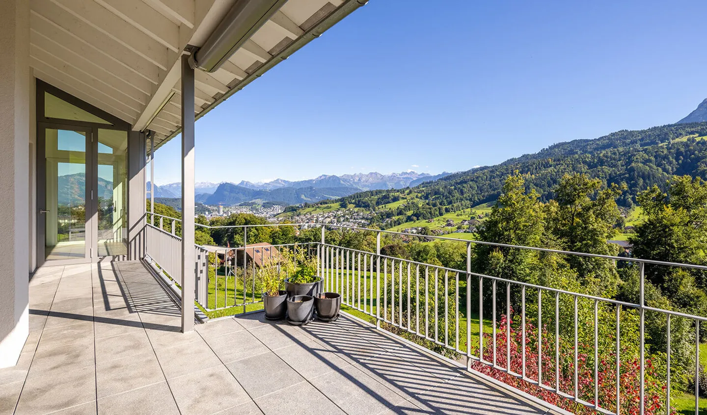 Hideaway - Attika-Maisonette mit Panoramasicht, Pool und Privatsphäre - Photo 4 sur 9
