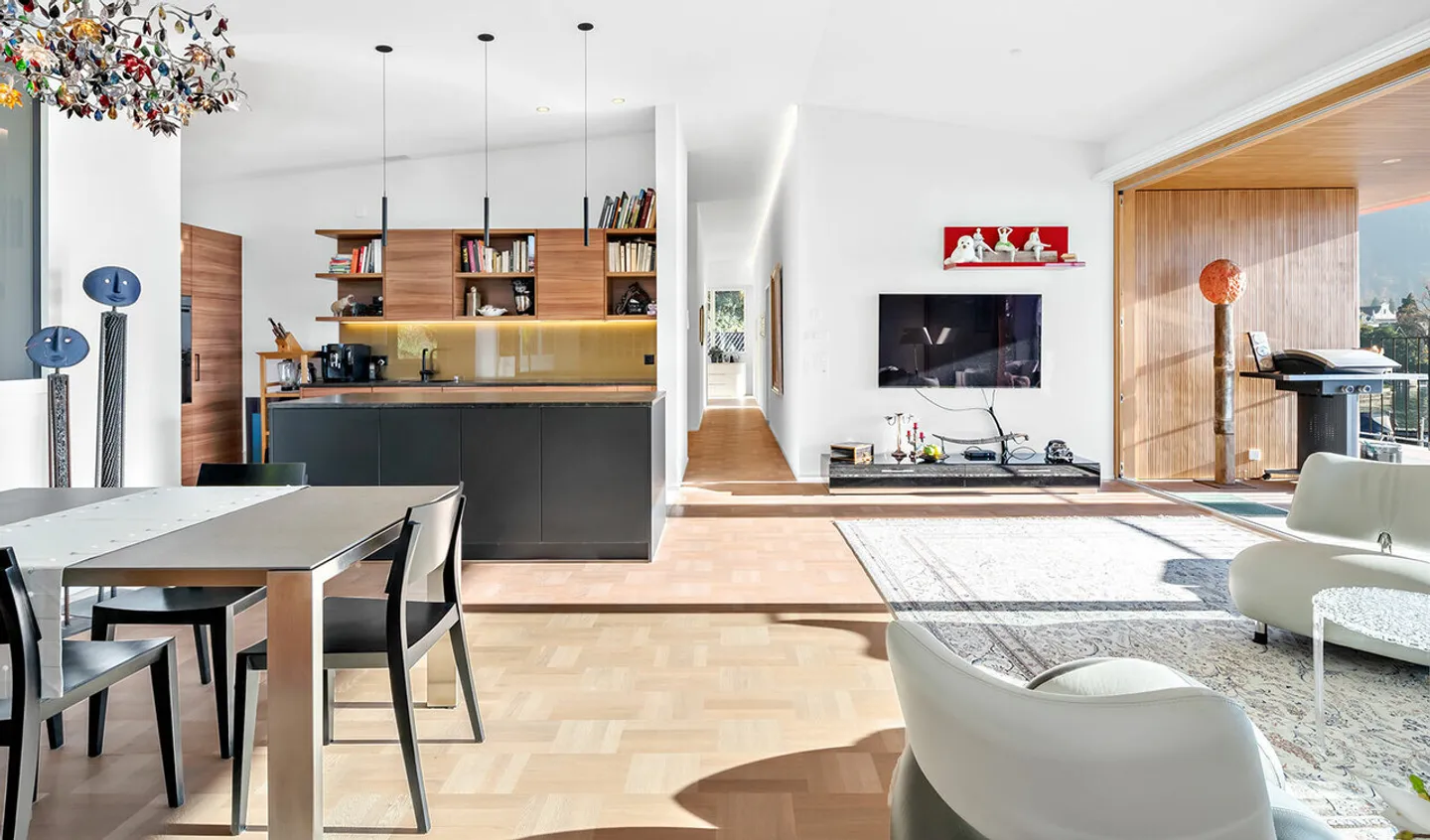 Penthouse apartment with lake view and high living comfort - Photo 4 of 6