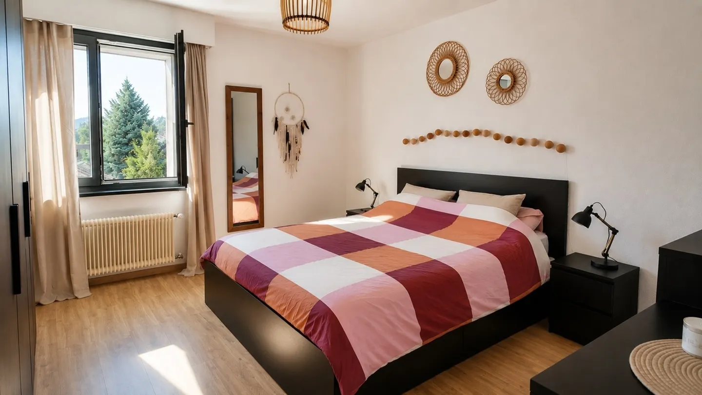 Appartement rénové avec vue montagne - Photo 2 sur 6