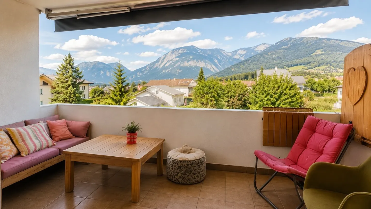 Appartement rénové avec vue montagne - Photo 5 sur 6