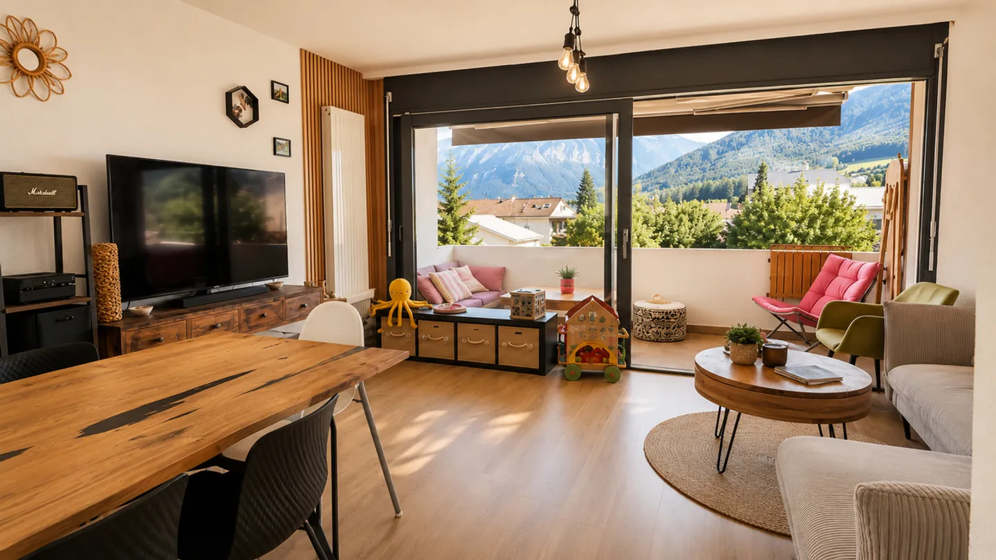 Appartement rénové avec vue montagne - Photo 6 sur 6
