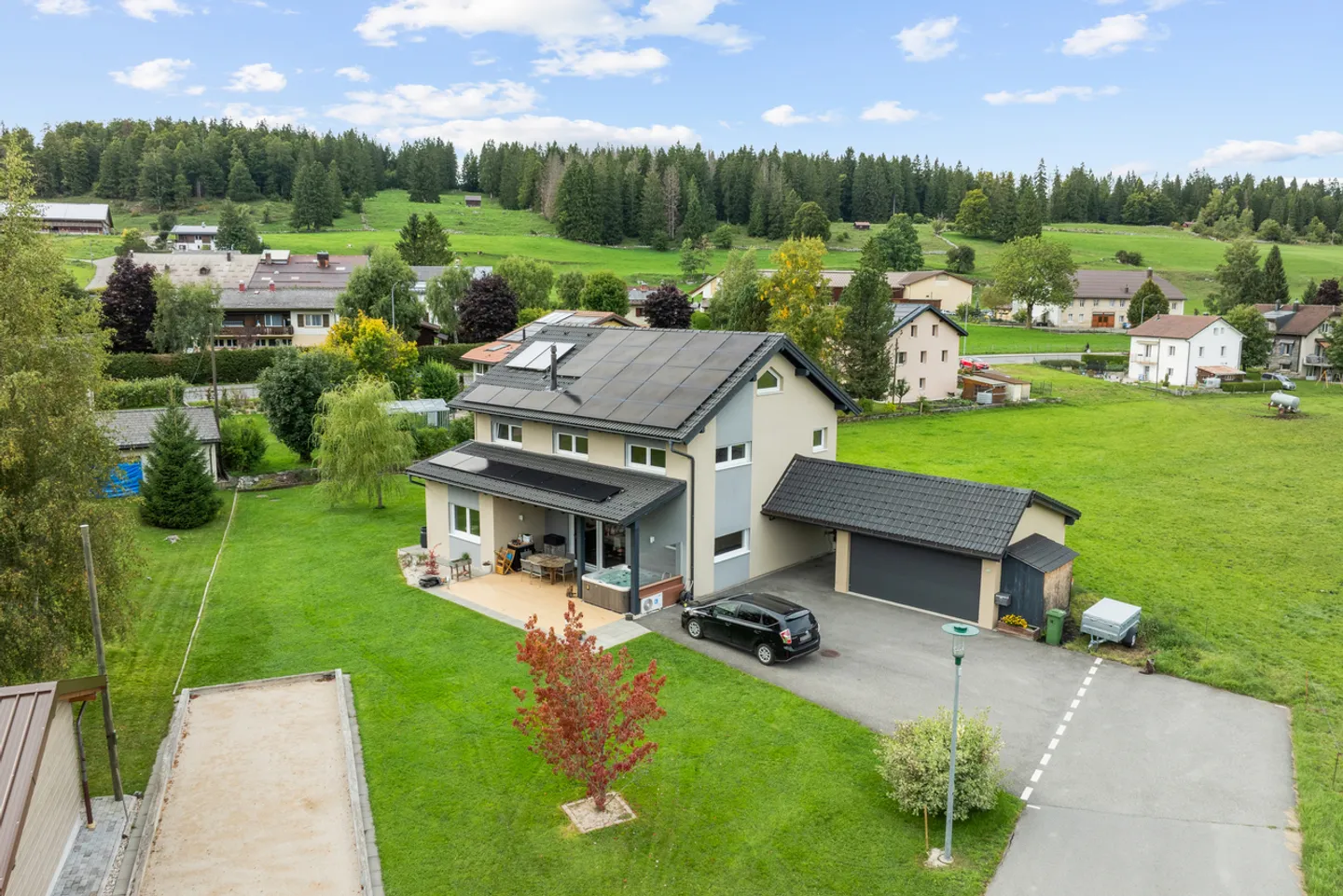 Maison individuelle Minergie AAA lumineuse avec vue dégagée - Photo 1 sur 13