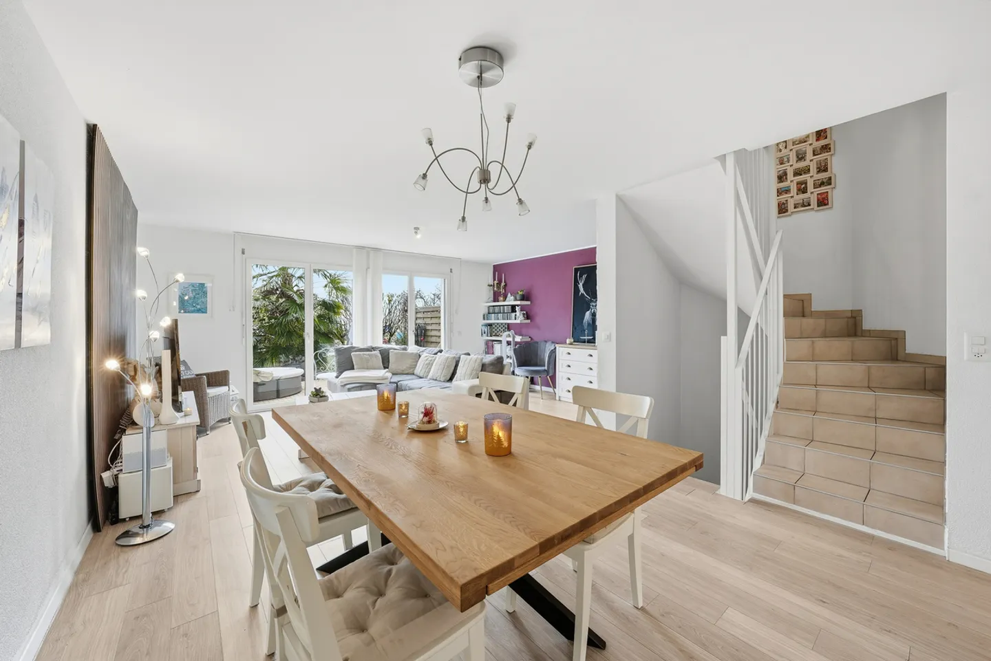 Terraced house with 5.5 rooms, garden and stunning view of the lake - Photo 3 of 13