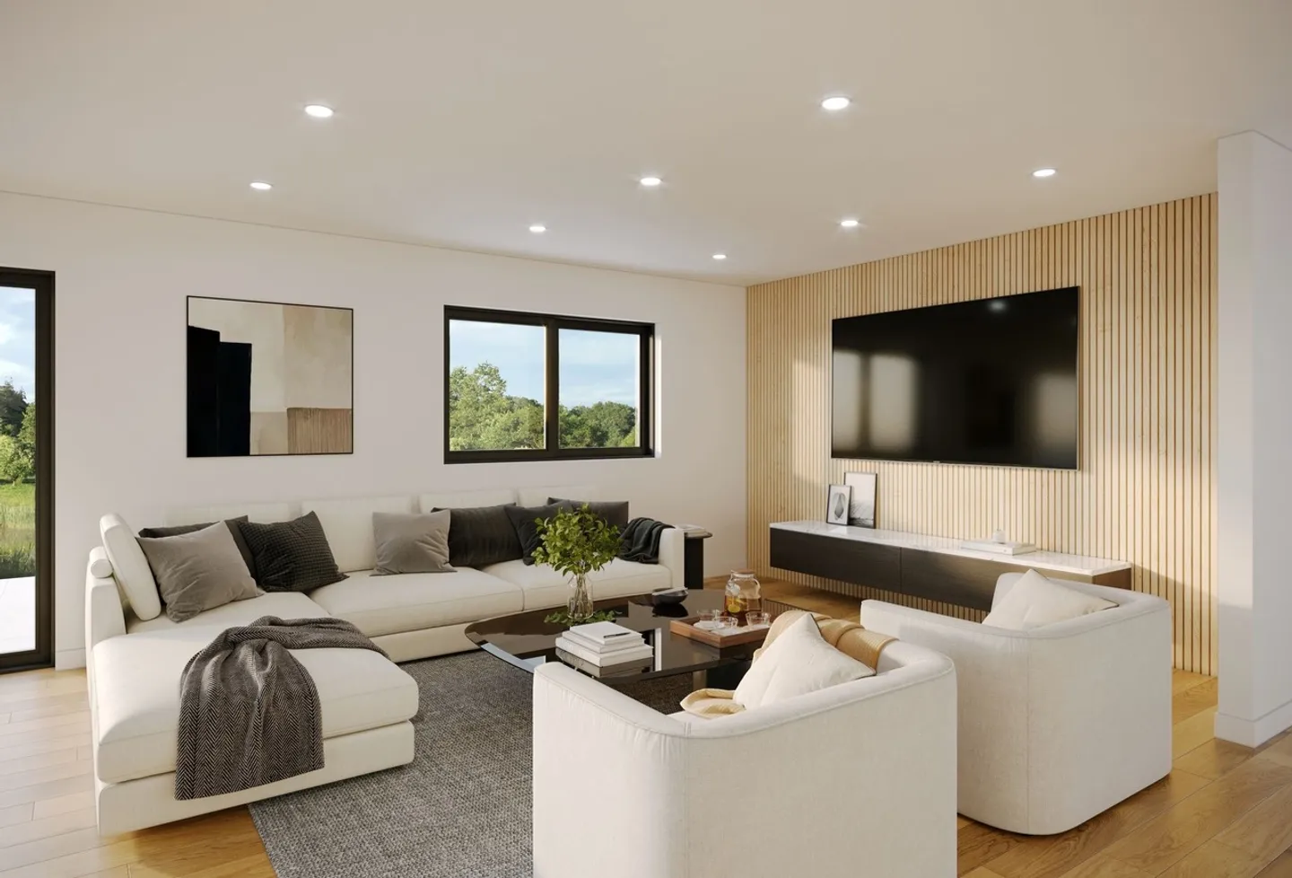 New villa on plan in a green space - Photo 3 of 12