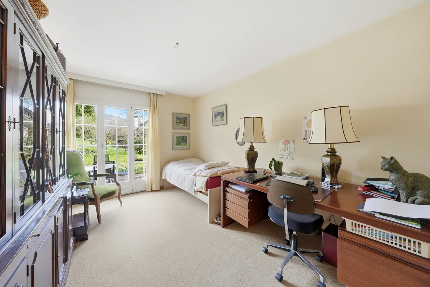 Appartamento di 4,5 locali con giardino, vista lago e montagne - Foto 11 di 13