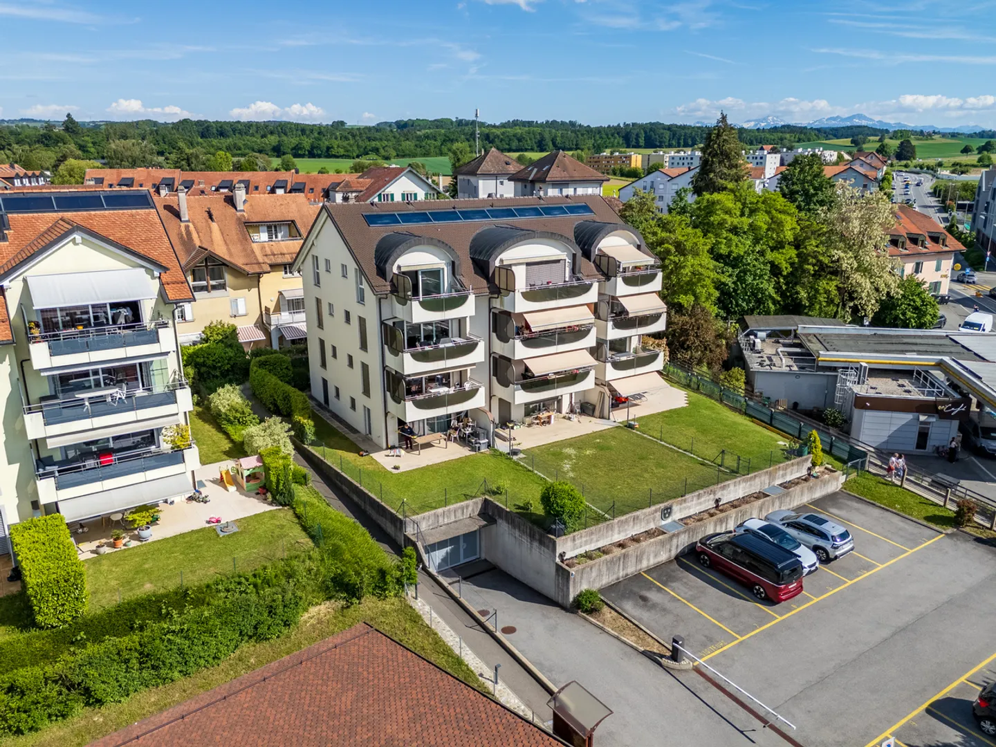 3,5-Zimmer-Penthouse-Wohnung mit freiem Blick im Stadtzentrum - Foto 2 von 13