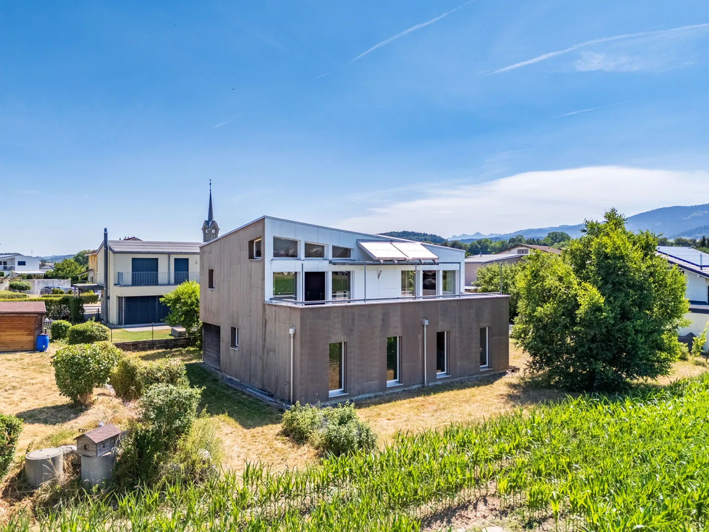 Architect-designed individual villa with magnificent view of the Moléson - Photo 2 of 13