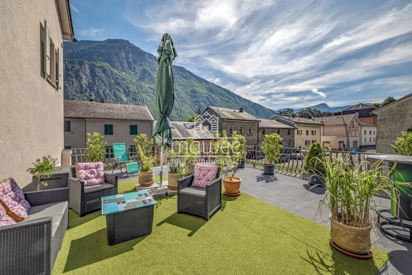 Appartamento di 2,5 locali con una terrazza panoramica eccezionale! - Foto 1 di 12