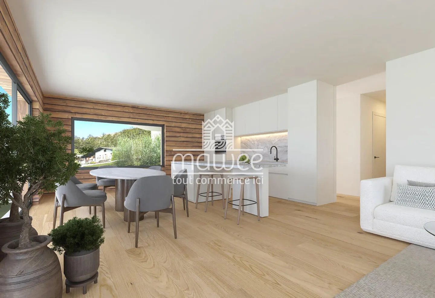 Magnifico appartamento 4,5 locali con vista mozzafiato a Savièse - Foto 2 di 9