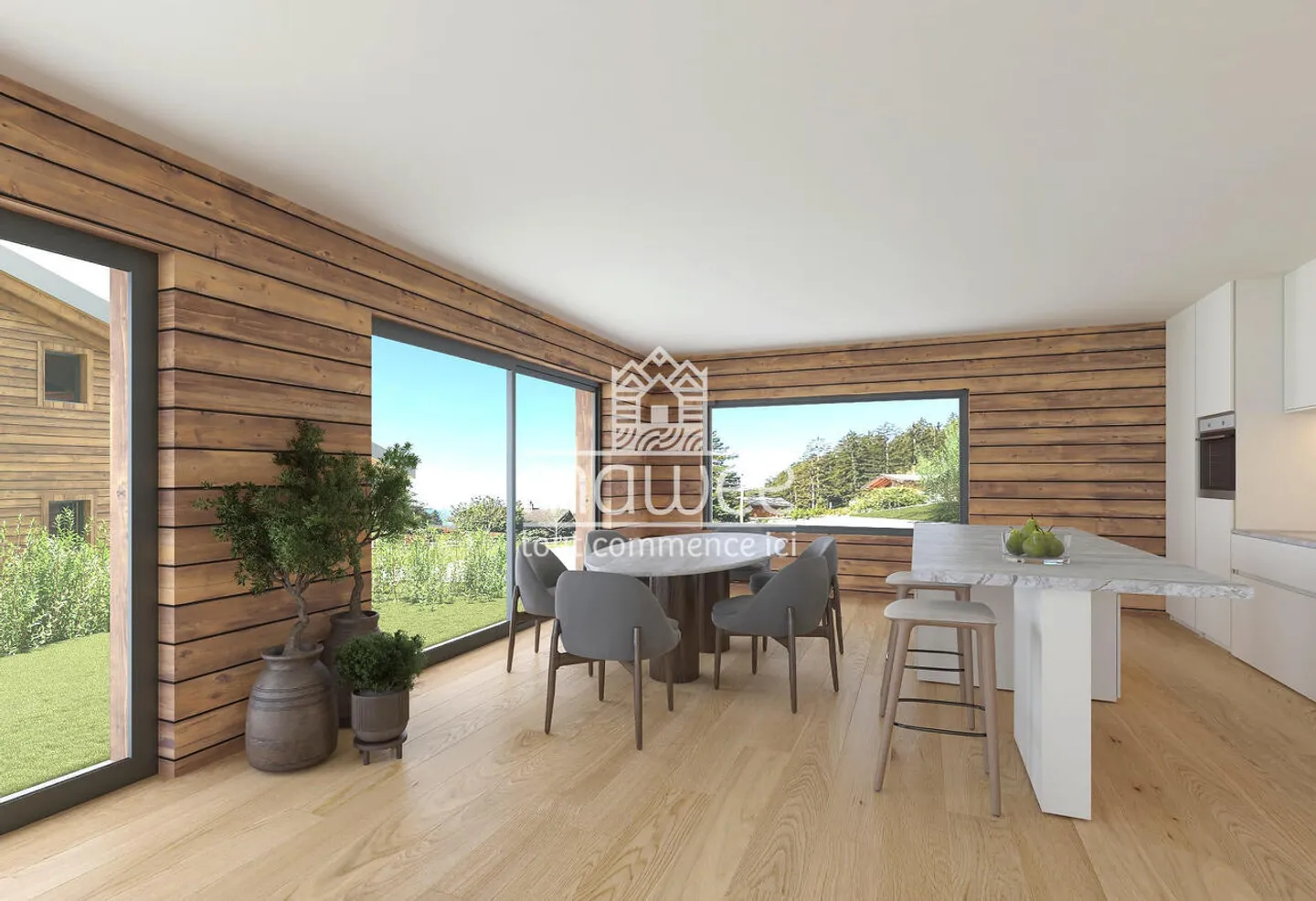 Magnifico appartamento 4,5 locali con vista mozzafiato a Savièse - Foto 5 di 9