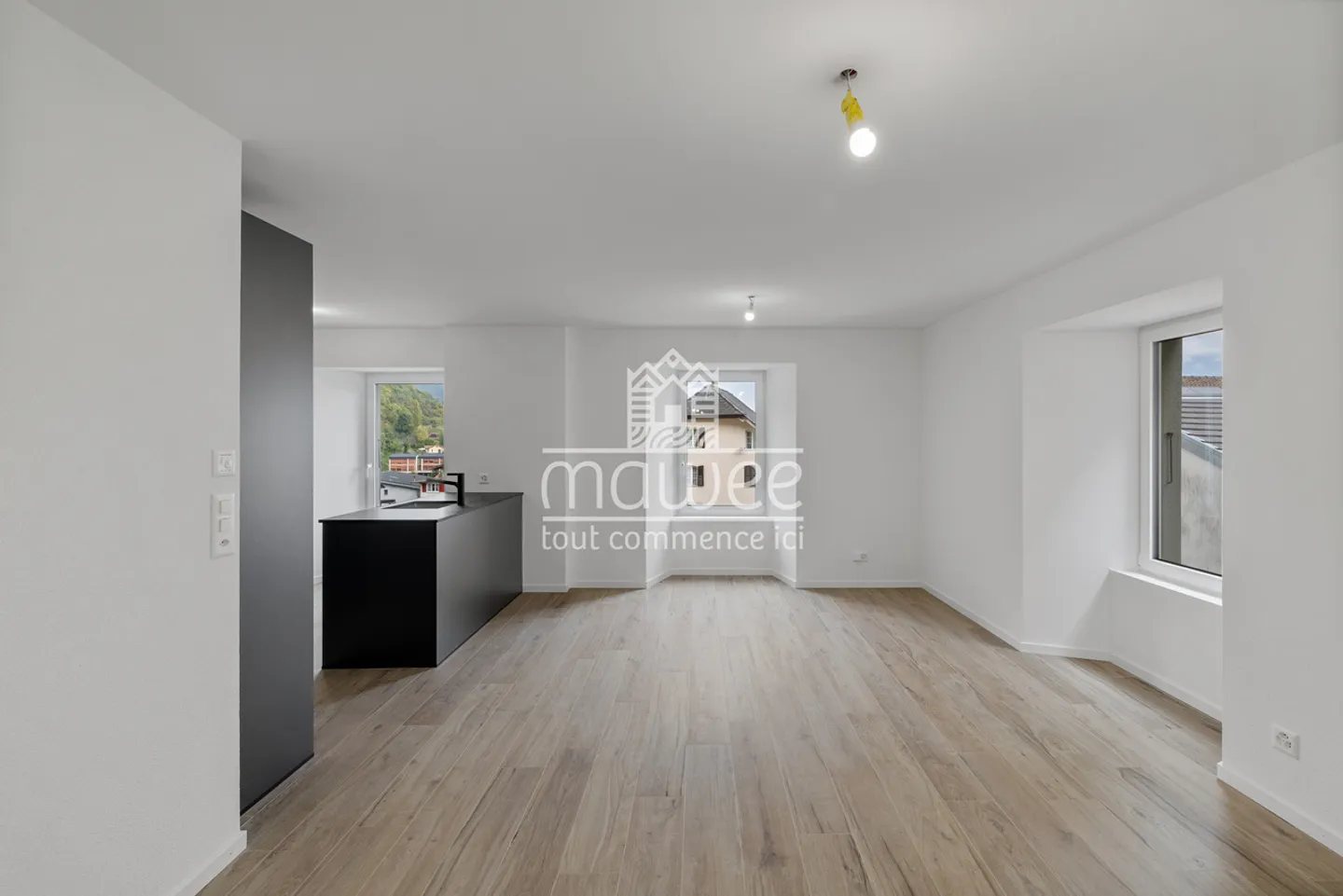 Duplex di 4.5 stanze - Edificio ristrutturato nel cuore di Vionnaz - Foto 5 di 11