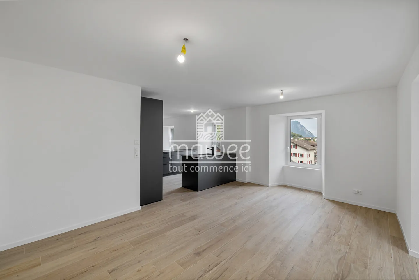 Duplex di 4.5 stanze - Edificio ristrutturato nel cuore di Vionnaz - Foto 4 di 11